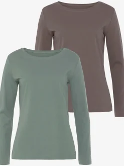 Lot de 2 t-shirts à manches longues