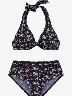 Maillot de bain à armatures bordure ajourée tendance
