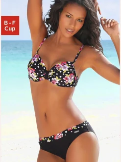 Maillot de bain à armatures motif fantaisie
