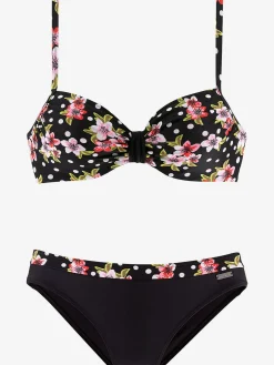 Maillot de bain à armatures motif fantaisie