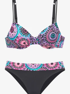 Maillot de bain à armatures design kaléidoscope : chaque pièce est unique