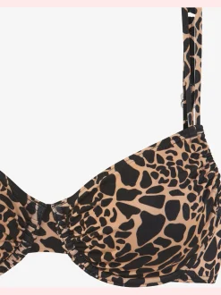 Maillot de bain à armatures imprimé animal tendance