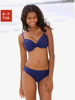 Maillot de bain à armatures coupe élégante, fronces raffinées