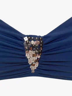 Maillot de bain à armatures paillettes décoratives