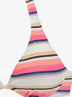 Maillot de bain à armatures motif rayé tendance
