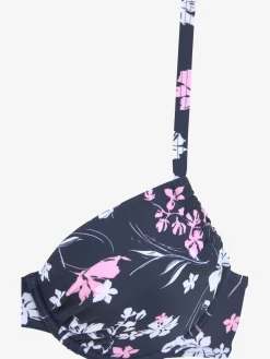 Maillot de bain à armatures imprimé floral