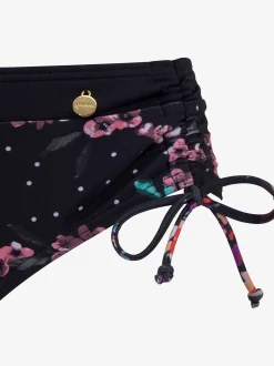 Maillot de bain à armatures motif tendance avec fleurs et pois