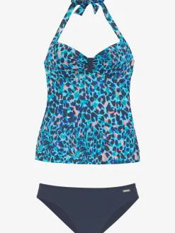 Maillot de bain 2 pièces imprimé animal tendance