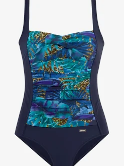 Maillot de bain aspect jungle