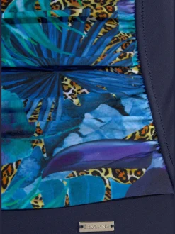 Maillot de bain aspect jungle