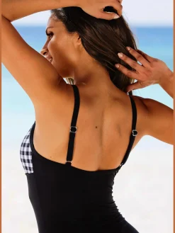 Maillot de bain avec gaine devant