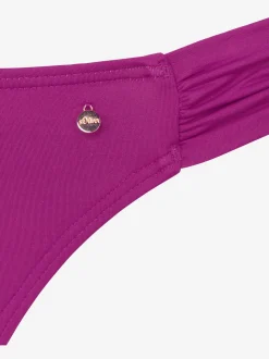 Maillot de bain bandeau à armatures coloris unis