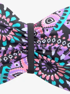 Maillot de bain bandeau à armatures design kaléidoscope : chaque pièce est unique