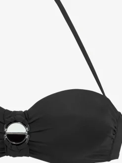 Maillot de bain bandeau à armatures design élégant