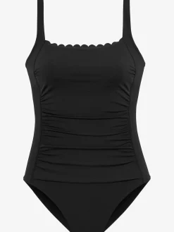 Maillot de bain bords ondulés au laser