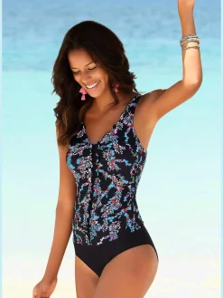 Maillot de bain bords volants tendance