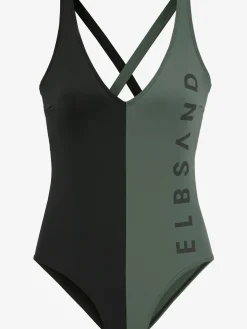 Maillot de bain design « color block »