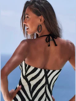 Maillot de bain design animal élégant