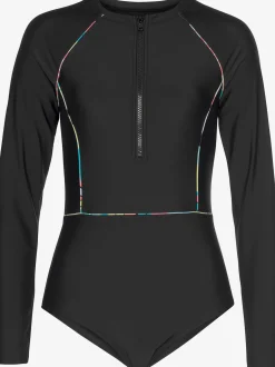 Maillot de bain détails contrastés