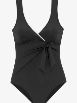 Maillot de bain effet cache-cœur