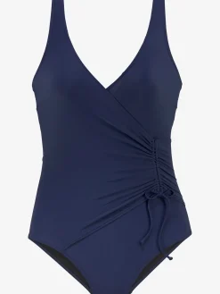 Maillot de bain effet cache-cœur tendance