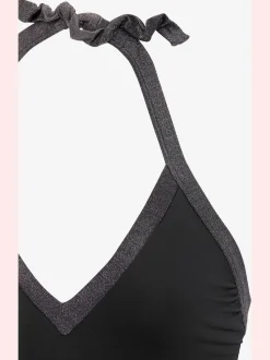 Maillot de bain empiècements brillants