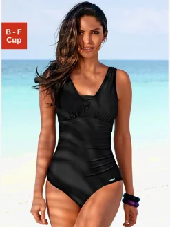 Maillot de bain empiècement affinant