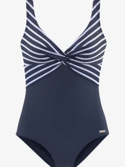 Maillot de bain imitation rayures