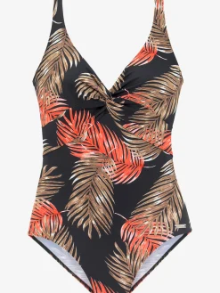 Maillot de bain imprimé feuilles