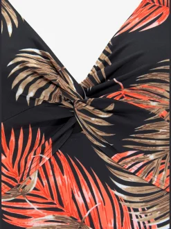 Maillot de bain imprimé feuilles