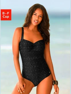 Maillot de bain imprimé graphique tendance