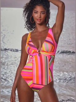 Maillot de bain imprimé graphique