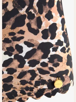 Maillot de bain imprimé léopard tendance