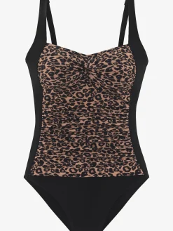 Maillot de bain imprimé léopard tendance