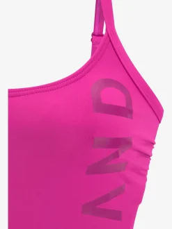 Maillot de bain marque inscrite ton sur ton