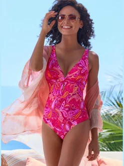 Maillot de bain motif paisley