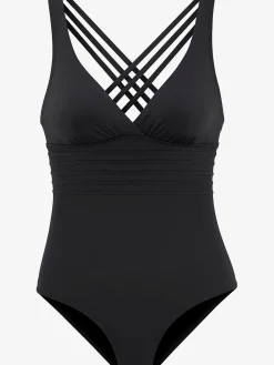 Maillot de bain rubans croisés au dos