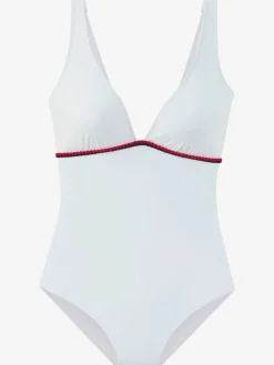 Maillot de bain unis tendance avec cordons