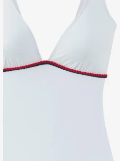 Maillot de bain unis tendance avec cordons