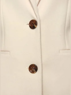 Manteau avec grand col à revers