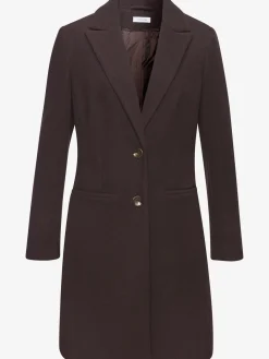 Manteau avec grand col à revers