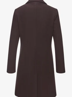 Manteau avec grand col à revers
