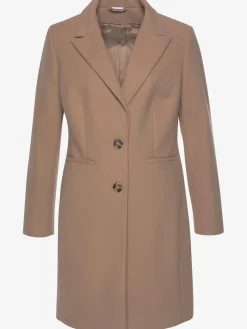 Manteau avec grand col à revers