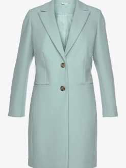 Manteau avec grand col à revers