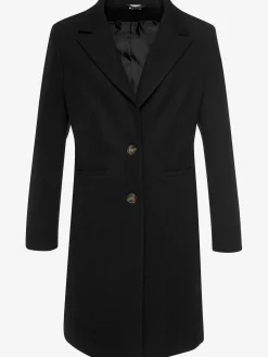 Manteau avec grand col à revers