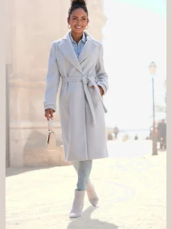Manteau col à revers