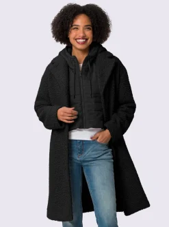 Manteau court 2 articles en 1