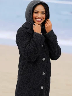 Manteau court 2 articles en 1