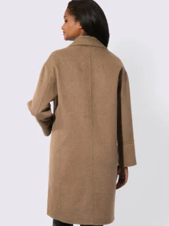 Manteau court 30% laine