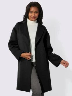 Manteau court 30% laine